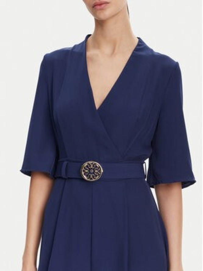 Rinascimento Kombinezon CFC0123685003 Granatowy Regular Fit