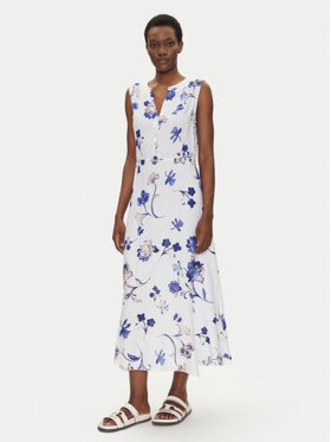 Iconique Sukienka letnia IC25-053 Biały Regular Fit