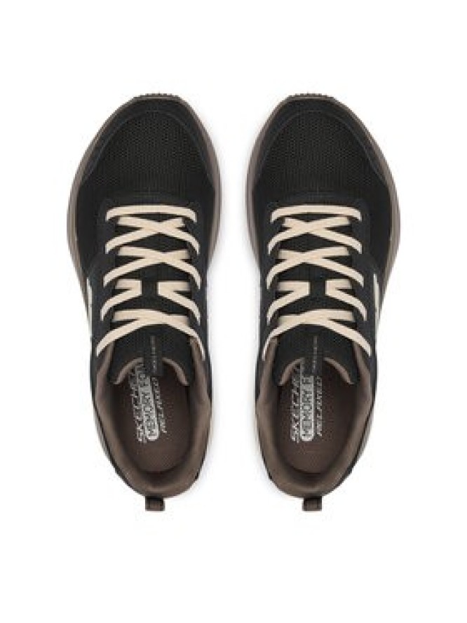 Skechers Sneakersy Relaxed Fit: Max Cushioning Zirrus - Cobble Stone 180418/BKNT Czarny
