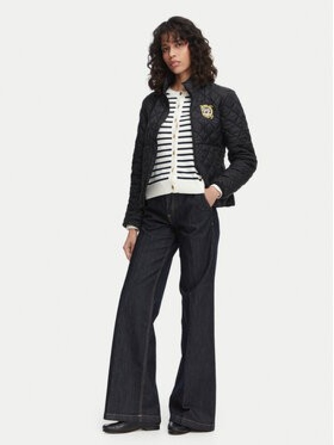 Beverly Hills Polo Club Kurtka przejściowa P-SS26W-JK0280-0499 Czarny Regular Fit
