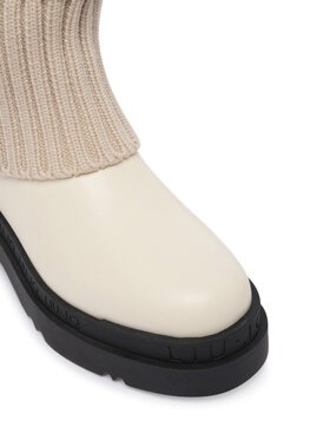 Liu Jo Botki Love 65 SF5121 TX330 Écru