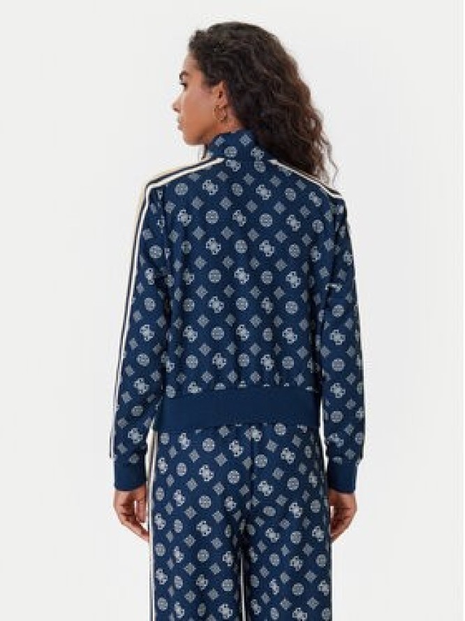 Guess Bluza V5YQ07 K0282 Granatowy Regular Fit