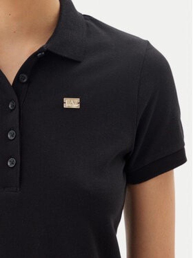 EA7 Emporio Armani Polo 7W000030 AF12450 UC001 Czarny Regular Fit