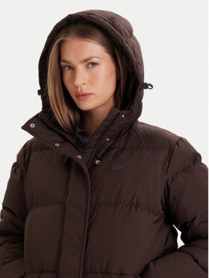 Lacoste Kurtka zimowa BF2608 Brązowy Regular Fit