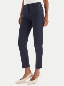 Maryley Spodnie materiałowe MARYLEY-25IB52Z/M17/43BL Granatowy Regular Fit