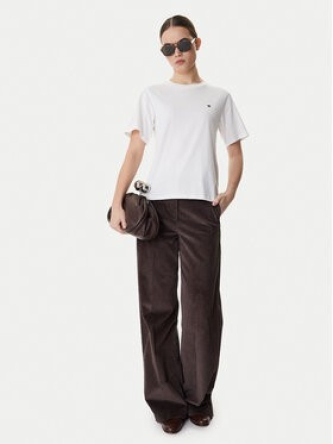 Weekend Max Mara T-Shirt Venaco 2615971031 Biały Relaxed Fit