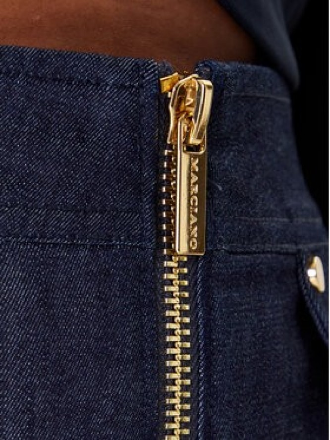 Marciano Guess Spódnica jeansowa 5YPD40 7457A Granatowy Slim Fit