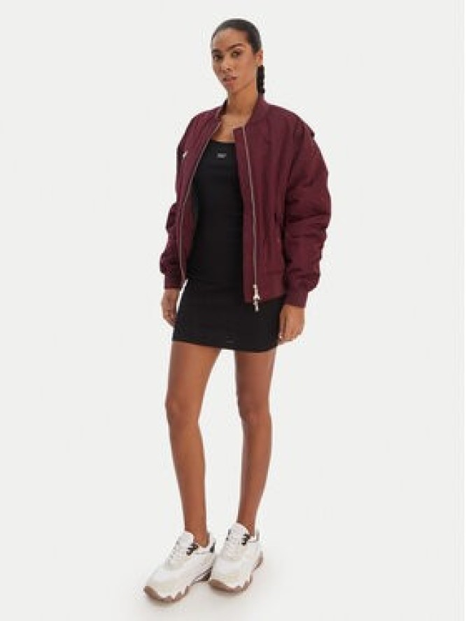 Guess Jeans Sukienka codzienna W5BK12 KA0H1 Czarny Slim Fit