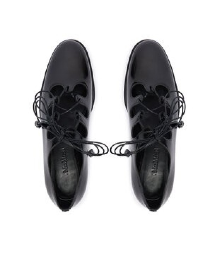 Max Mara Półbuty Ghil 2524526351600 Czarny