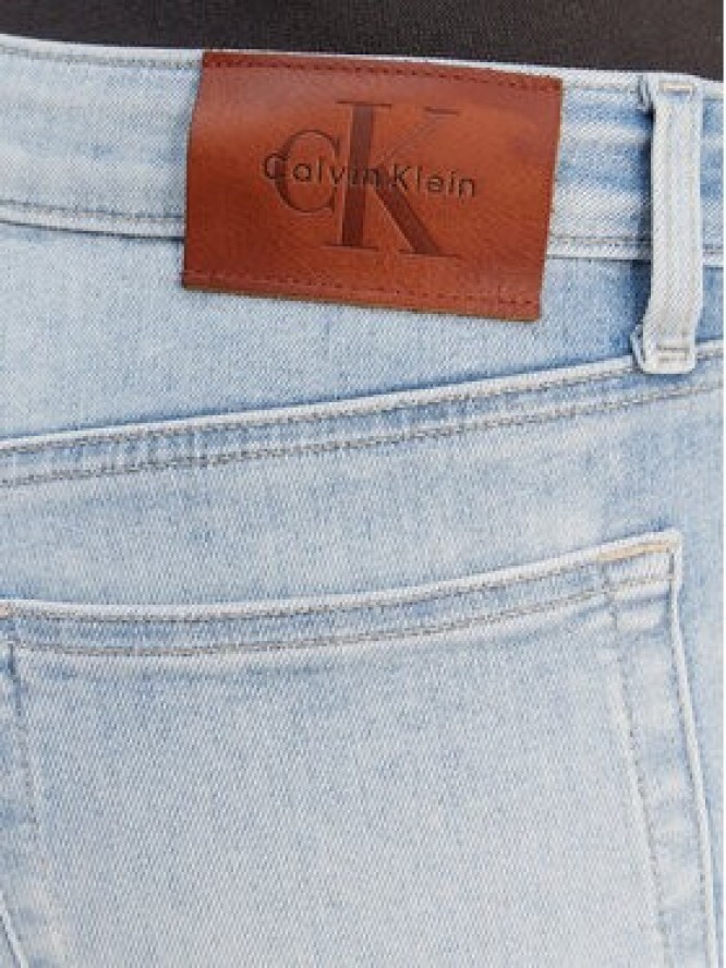 Calvin Klein Jeans Jeansy LV047F705G Błękitny Skinny Fit