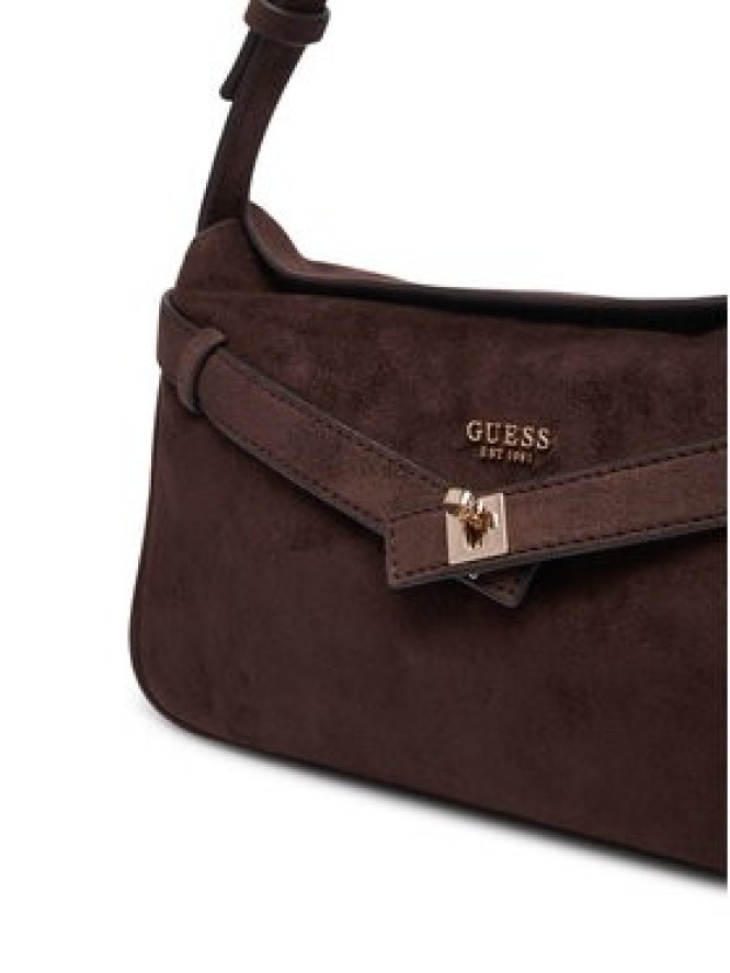 Guess Torebka Ella HWSG97 54180 Brązowy ciemny