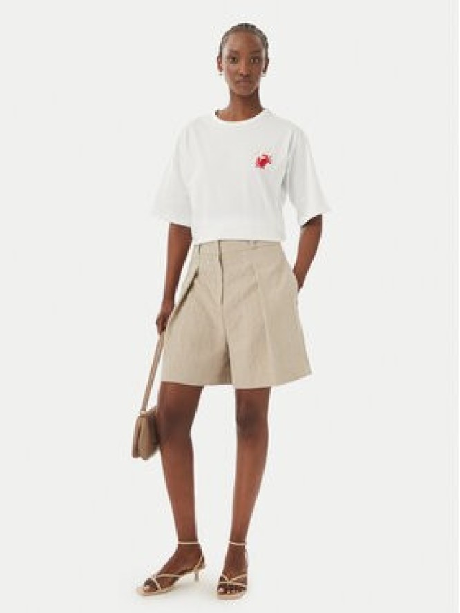 Vero Moda T-Shirt Tammie 10352701 Biały Regular Fit