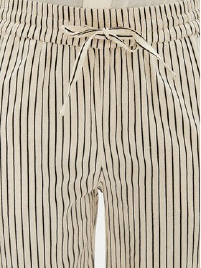 Fransa Spodnie materiałowe 20614576 Beżowy Relaxed Fit