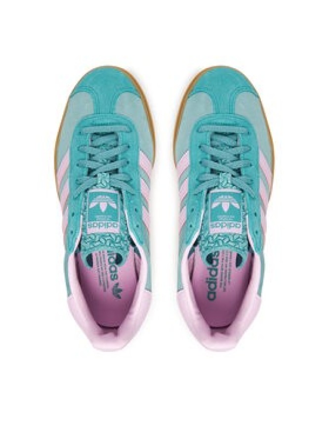 adidas Sneakersy Gazelle Bold JS3894 Turkusowy