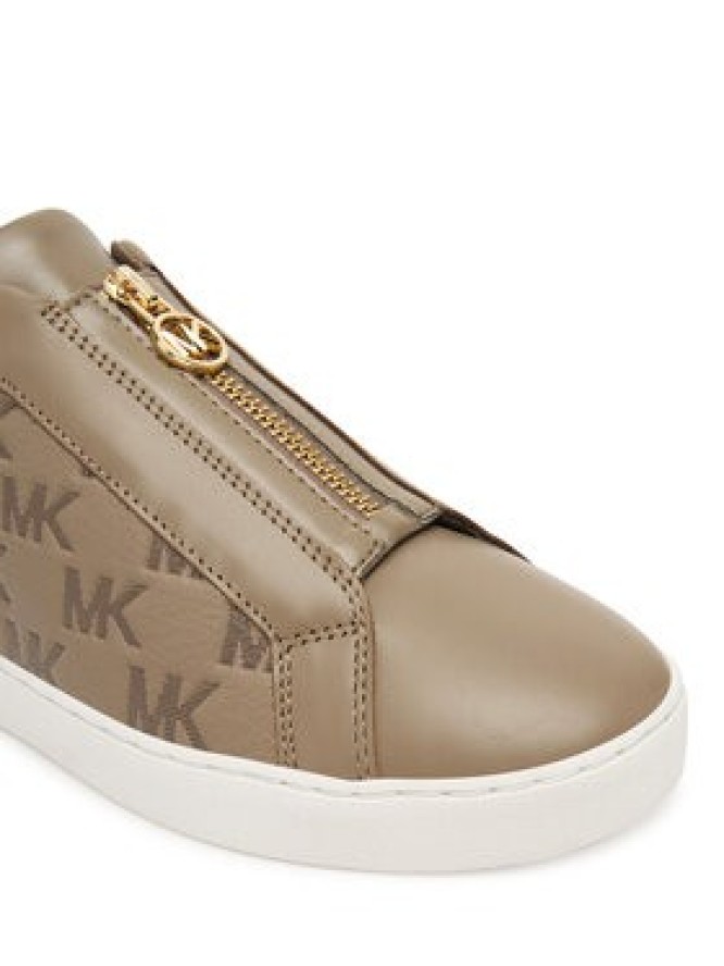 MICHAEL Michael Kors Sneakersy Keaton Zip Slip On 43T5KTFP5L Beżowy