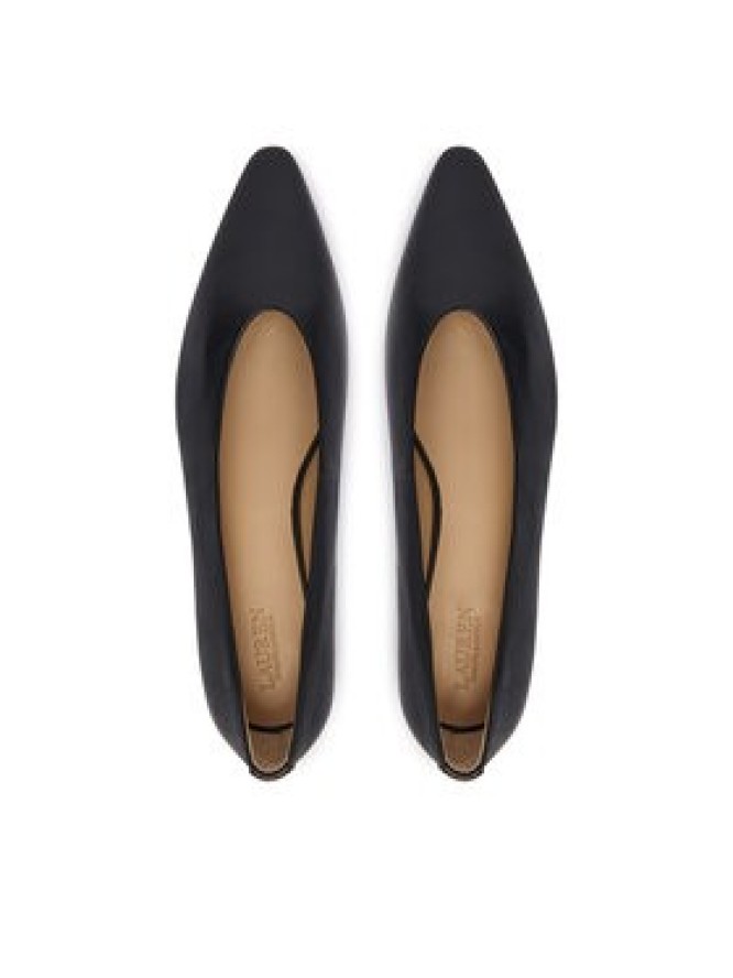LAUREN RALPH LAUREN Baleriny Audri 802P18411002 Czarny