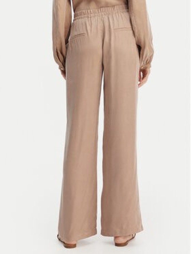 Guess Spodnie materiałowe W6GB07 W1781 Beżowy Regular Fit