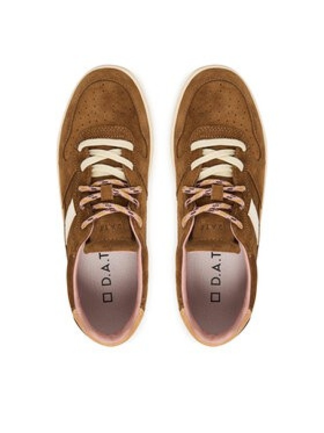 D.A.T.E. Sneakersy Court 2.0 W441-C2-SD Brązowy