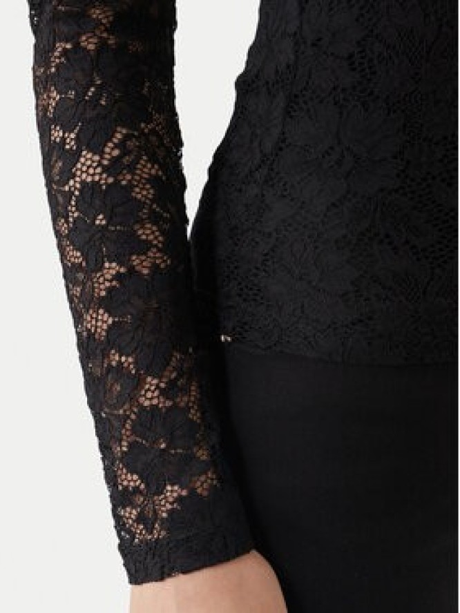 Morgan Bluzka 251-TKISS Czarny Slim Fit