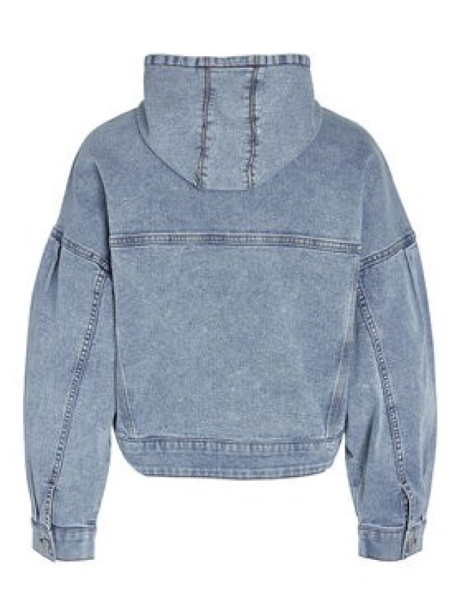 Noisy May Kurtka jeansowa Alviva 27028452 Niebieski Relaxed Fit