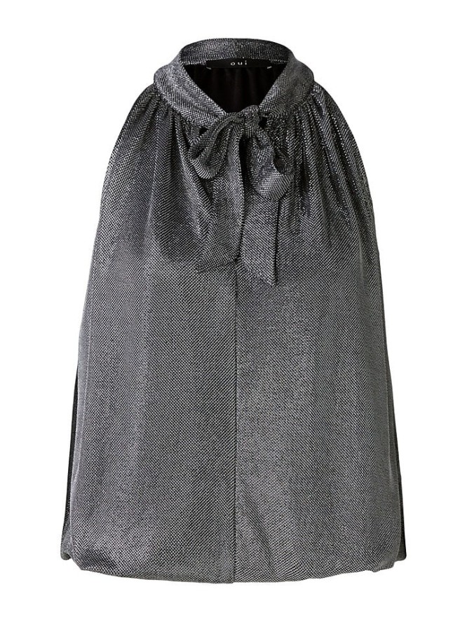 Oui Bluzka w kolorze antracytowym rozmiar: 40