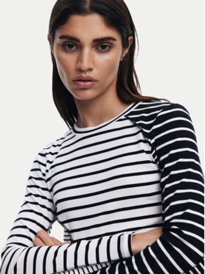 Desigual Bluzka 25SWTK92 Biały Regular Fit