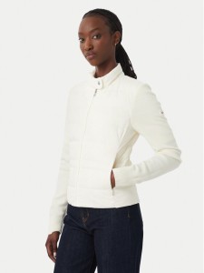 Tommy Hilfiger Kurtka przejściowa WW0WW51095 Kremowy Regular Fit