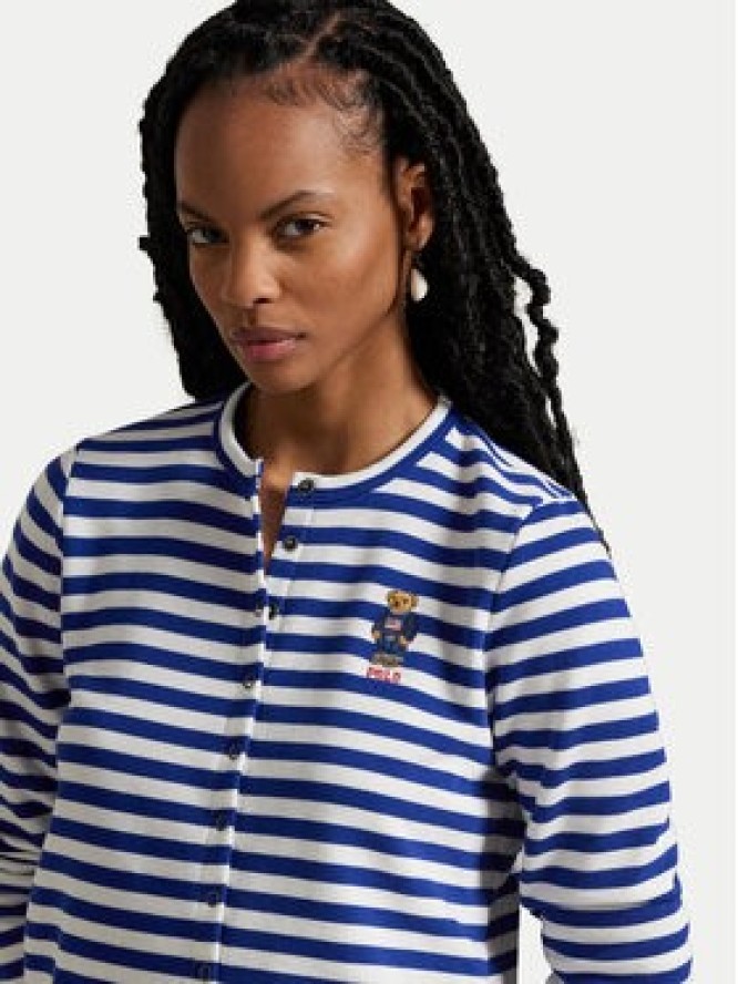 Polo Ralph Lauren Kardigan 211963465001 Niebieski Slim Fit