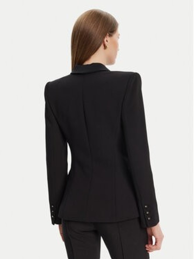 Elisabetta Franchi Marynarka GI-149-51E2 Czarny Regular Fit