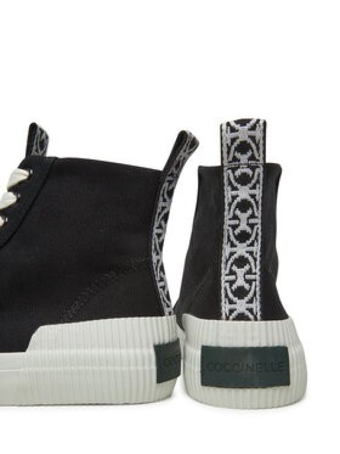 Coccinelle Trampki E4 SXG 24 02 01 Czarny