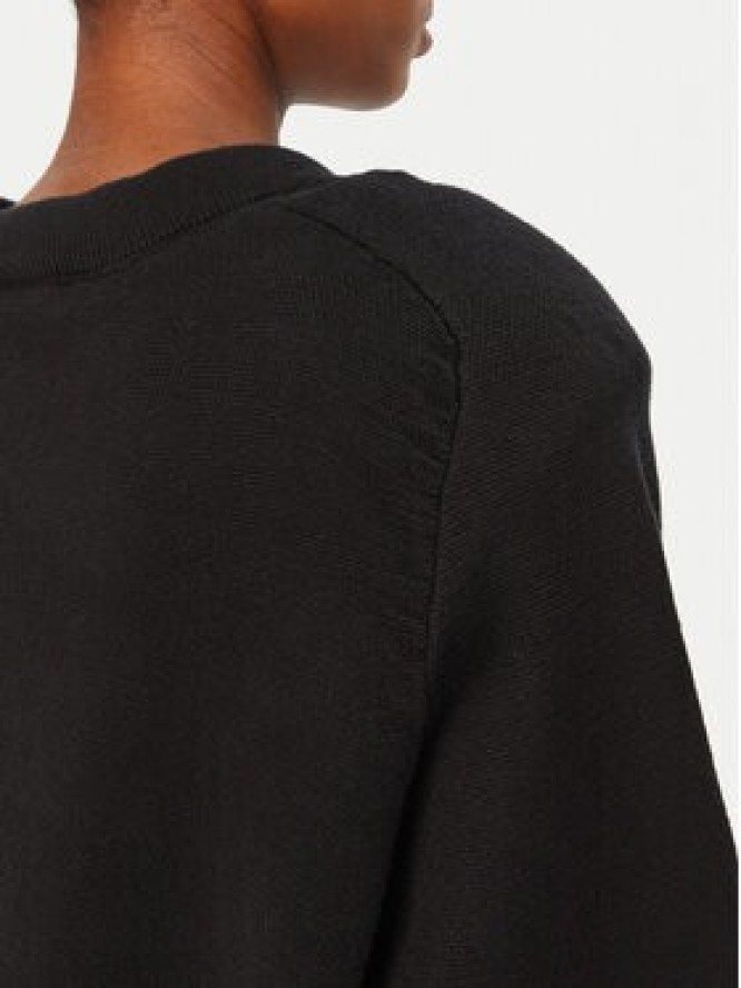 ROTATE Sweter 114035100 Czarny Regular Fit