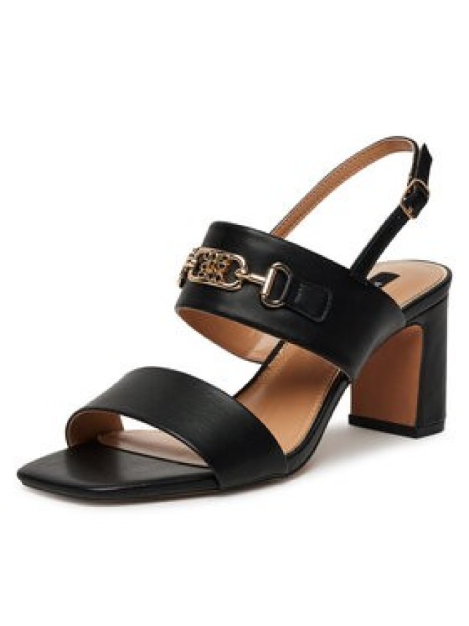 Nine West Sandały 2489-19 Czarny