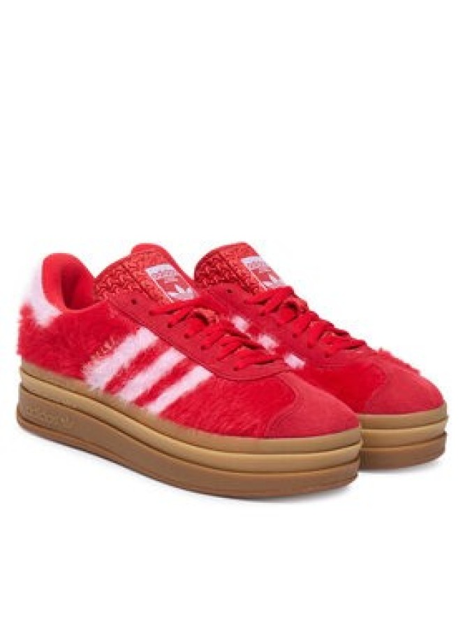 adidas Sneakersy Gazelle Bold JS3905 Bordowy