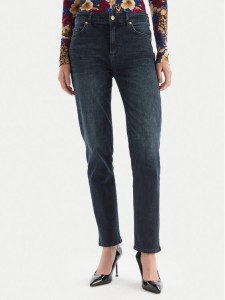Just Cavalli Jeansy 79PAB5L1 CDWAD Granatowy Slim Fit