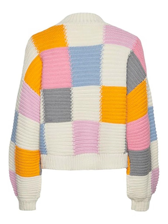 Pieces Sweter w kolorze kremowym rozmiar: M