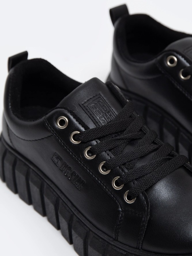 Sneakersy damskie czarne MM274617 906