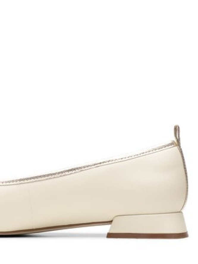 Clarks Baleriny Ubree15 Poppy 26181326 Beżowy