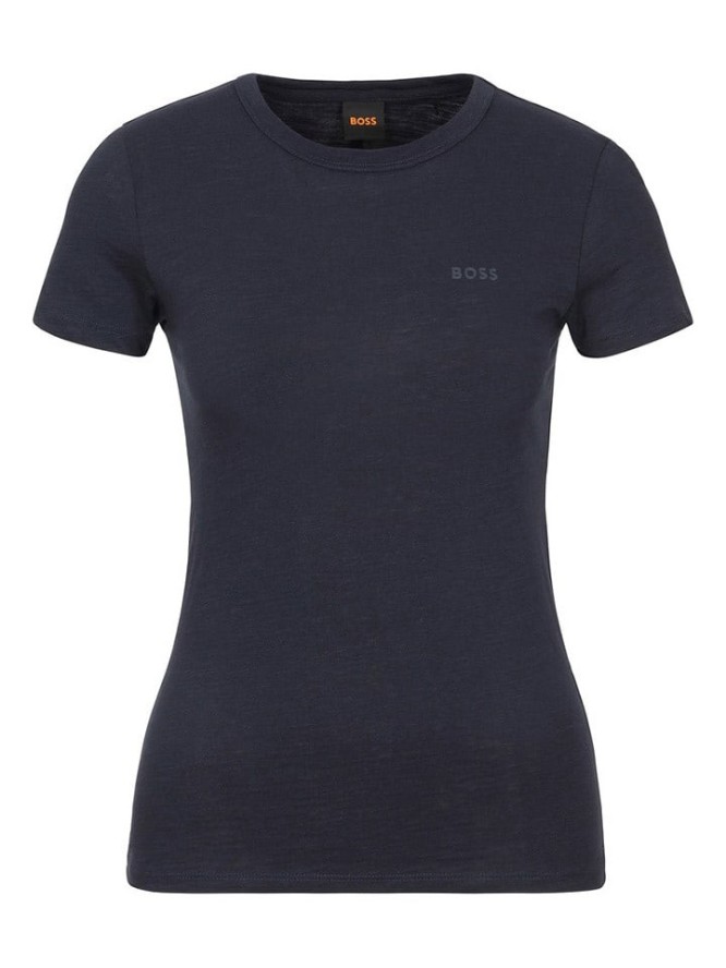 BOSS Orange Koszulka w kolorze granatowym rozmiar: S