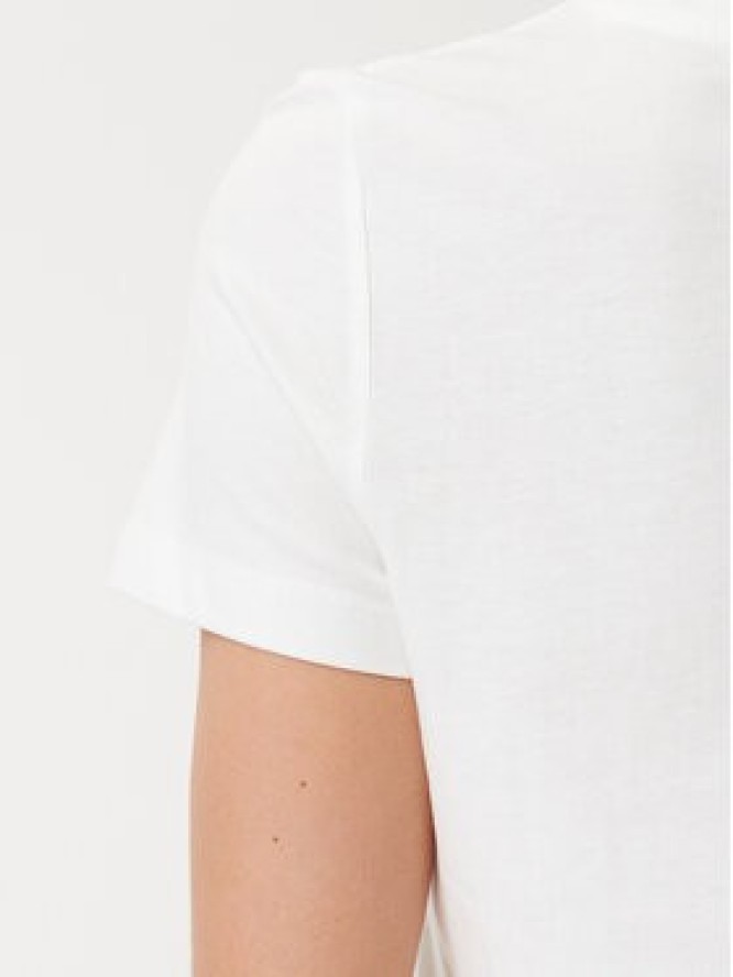 Vero Moda T-Shirt Viva 10322077 Biały Regular Fit