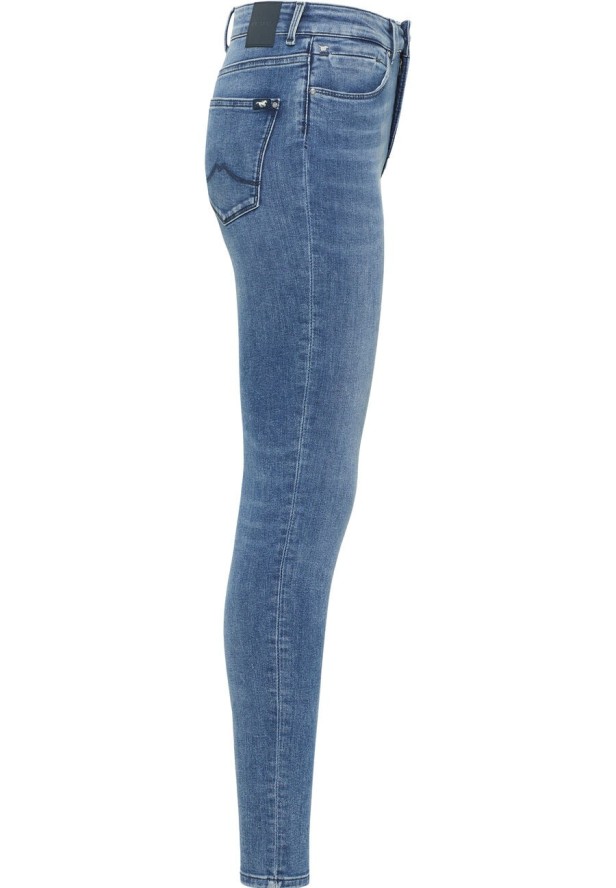 MUSTANG GEORGIA SUPER SKINNY DAMSKIE SPODNIE JEANSOWE JEANSY DENIM BLUE 1013578 5000 682