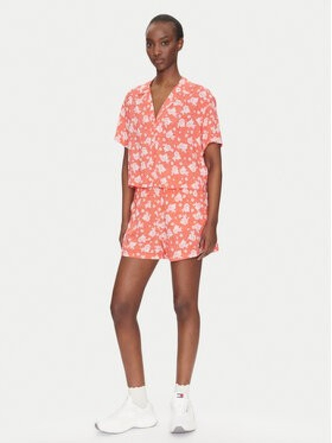 Tommy Jeans Szorty materiałowe DW0DW20359 Pomarańczowy Regular Fit