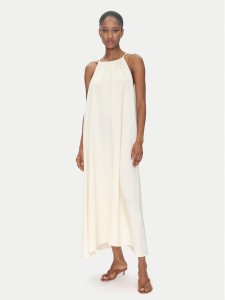 ViCOLO Sukienka letnia Abito TD0757 Écru Regular Fit
