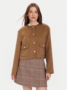 Tommy Hilfiger Kurtka przejściowa WW0WW47446 Beżowy Regular Fit