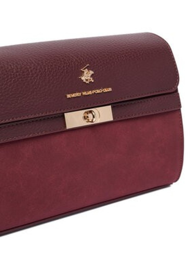 Beverly Hills Polo Club Torebka CEO-BHPC-C-017-10 Bordowy