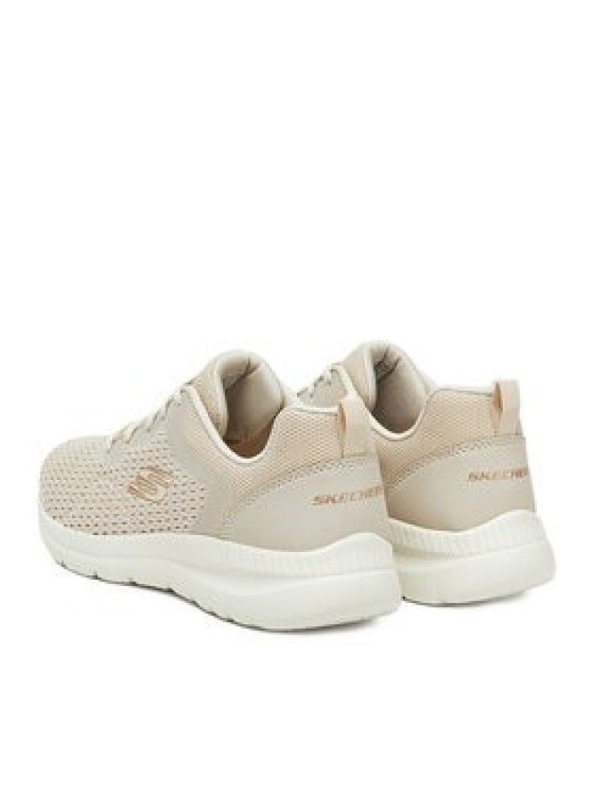 Skechers Sneakersy BOUNTIFUL 12607 NAT Beżowy