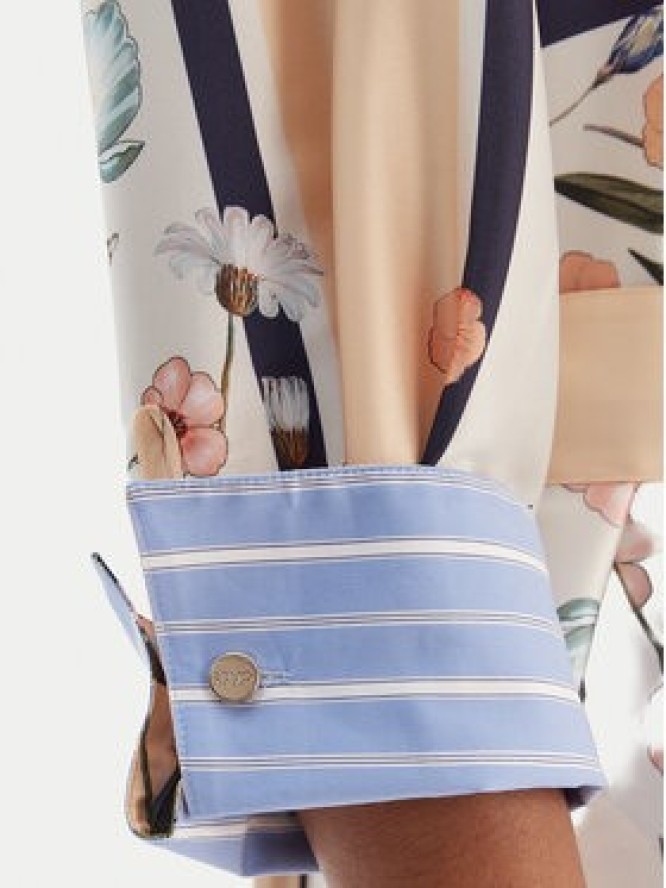 Liu Jo Sukienka koszulowa WA6507 T2555 Beżowy Regular Fit