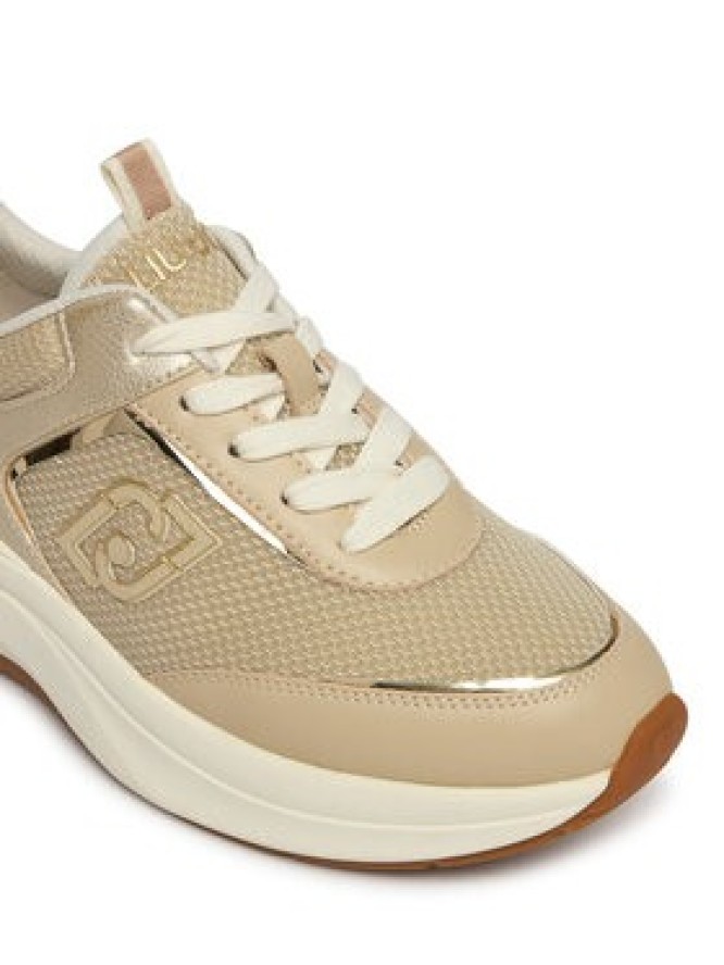 Liu Jo Sneakersy Stardust 01 BF6029 TX555 Beżowy