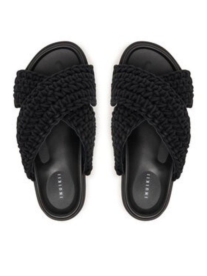 Inuikii Klapki Woven 1004.003.0062 Czarny