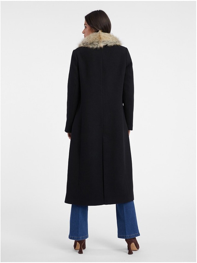 orsay Płaszcz zimowy w kolorze czarnym rozmiar: 40