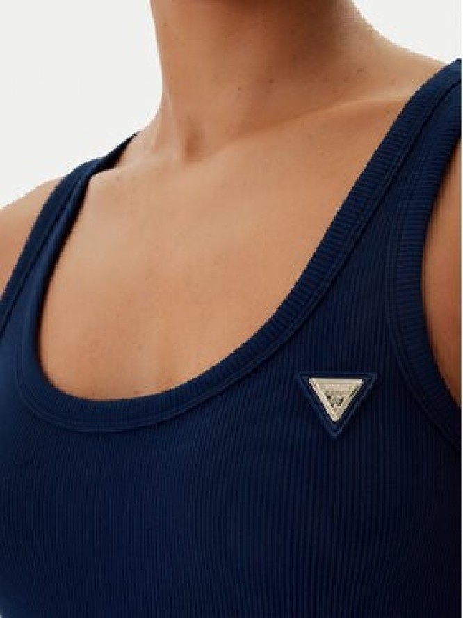 Guess Top V4YP06 K8RT2 Granatowy Regular Fit